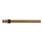 Riegler Stecknippel-Rohr DN 6, Rohr-Außen-Ã˜ 10 mm, SW 11, Länge 63 mm