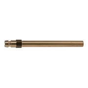 Riegler Stecknippel-Rohr DN 6, Rohr-Außen-Ã˜ 10 mm, SW 11, Länge 120 mm