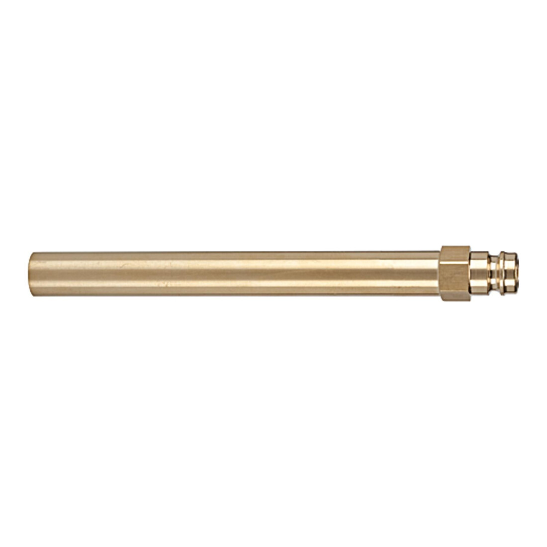 Riegler Stecknippel-Rohr DN 9, Rohr-Außen-Ø 14 mm, SW 15, Länge 150 mm