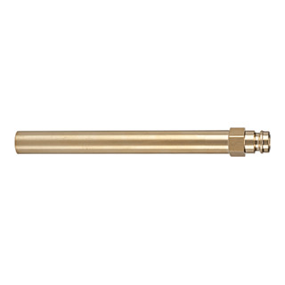 Riegler Stecknippel-Rohr DN 9, Rohr-Außen-Ã˜ 14 mm, SW 15, Länge 300 mm