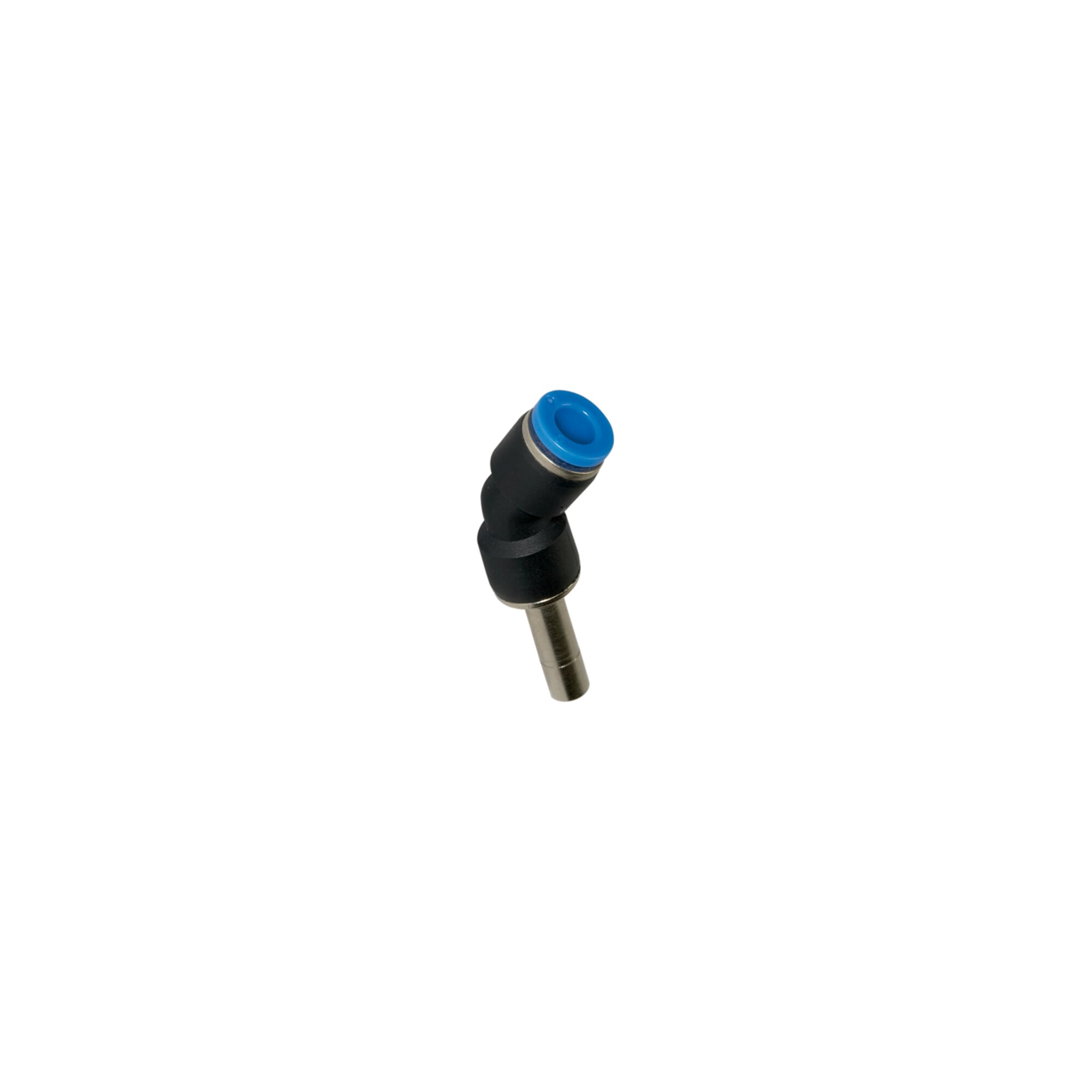 Riegler Steckverbindung 45°, Stecknippel 10 mm »Blaue Serie« Schlauch-Ã ̃ 8