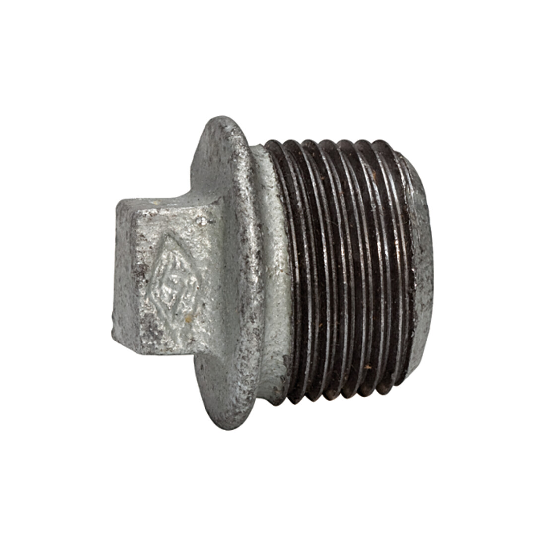 Riegler Stopfen 290, AG, R 1 1/4, schwarzer Temperguss feuerverz.
