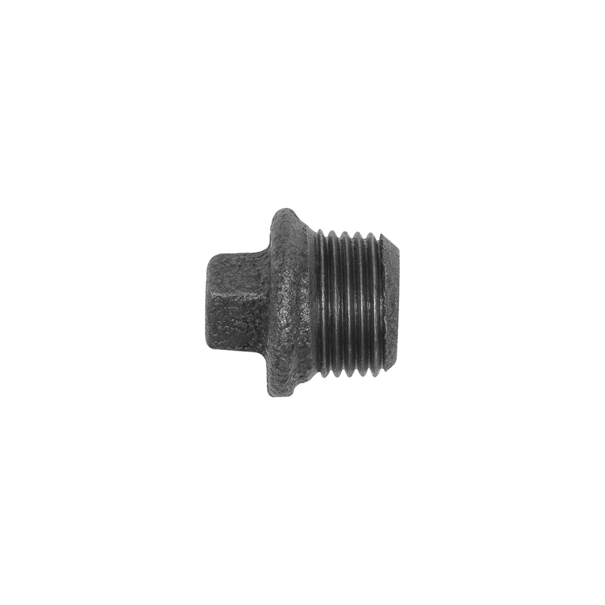 Riegler Stopfen 290, mit Rand, R 3/8 a. Temperguss schwarz