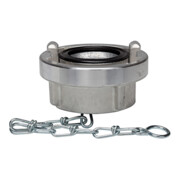 Riegler Storz-Blindkupplung, Kette, Alu, Storz-Größe 75-B, KA 89 mm
