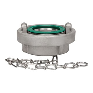 Riegler Storz-Blindkupplung, Kette, ES V4A, Storz-Größe 65, KA 81 mm