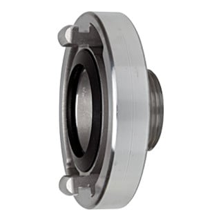 Riegler Storz-Festkupplung, Alu, Storz-Größe 38, KA 51 mm, G 1 1/4 AG