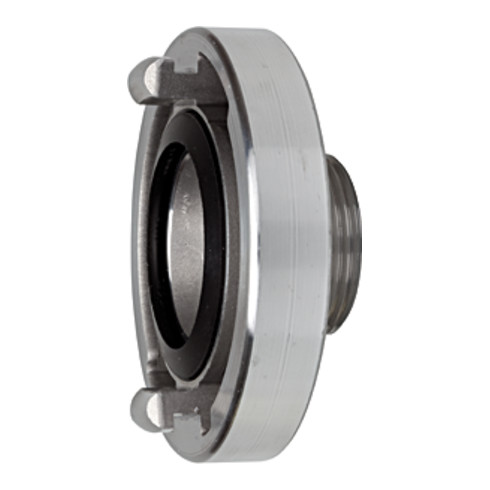 Riegler Storz-Festkupplung, Alu, Storz-Größe 38, KA 51 mm, G 1 1/4 AG