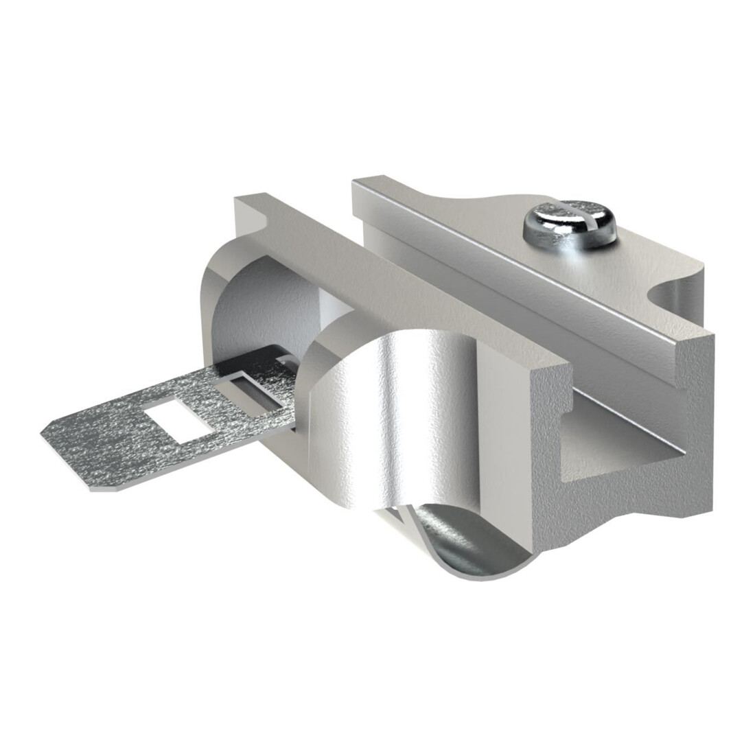 Riegler Support de capteur pour cylindre rond, support universel Ø 8 - Ø 50