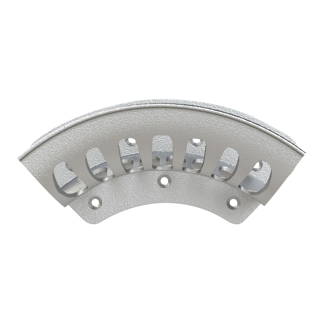 Riegler Support de tuyau, aluminium brut, maxi