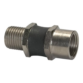 Riegler Suspension articulée pour plaques d'aspiration »flexolink« G 1/4 IG, M10x1,25 AG