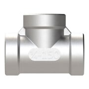 Riegler T-collecteur, 3 x intérieurs, Rp 3/8, acier inoxydable 1.4408-2