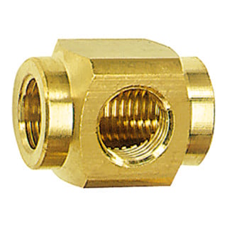 Riegler T-collecteur, M5, SW 8, laiton