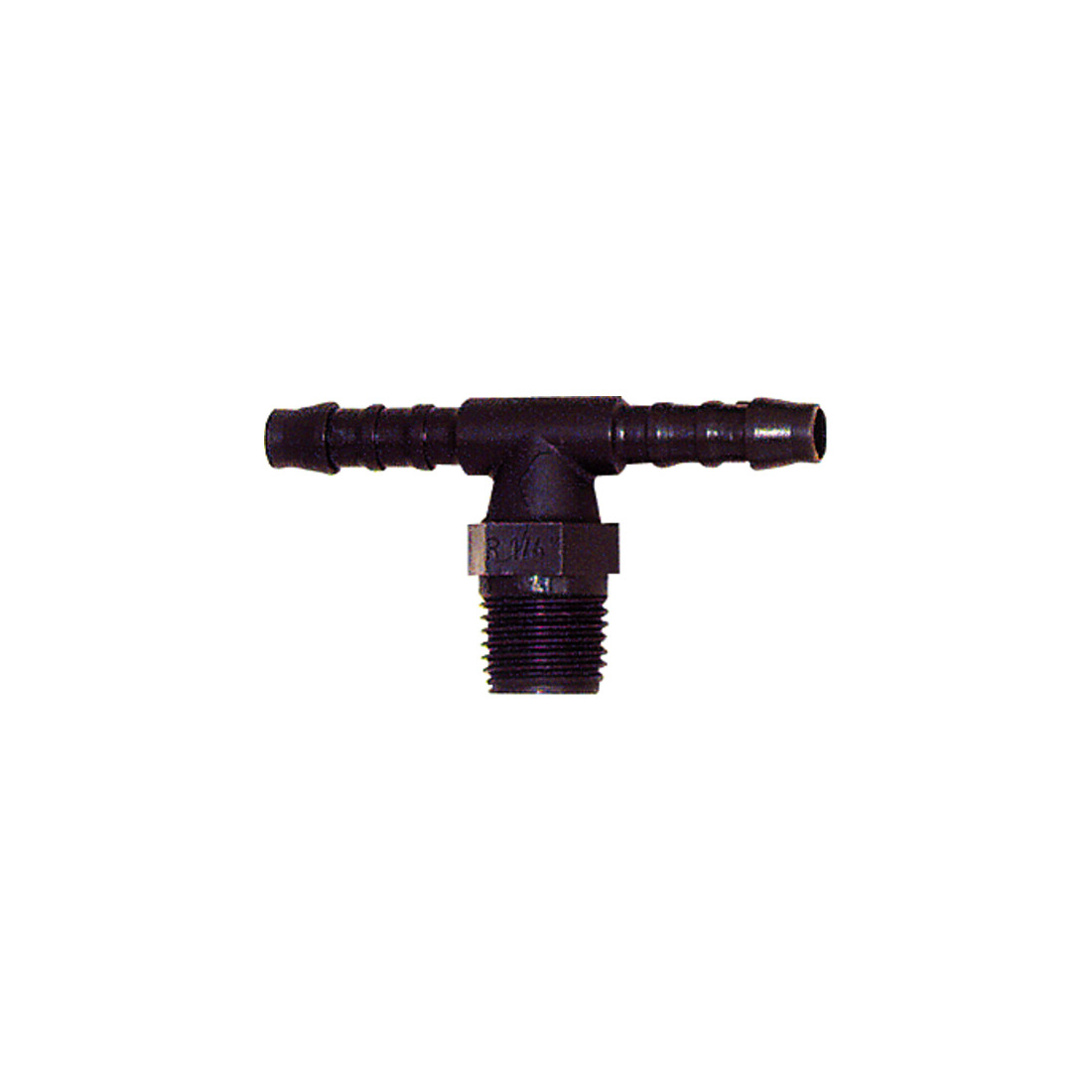 Riegler T-Einschraubstutzen, R 1/8 a., für Schlauch LW 4 mm, SW 10, PA 6