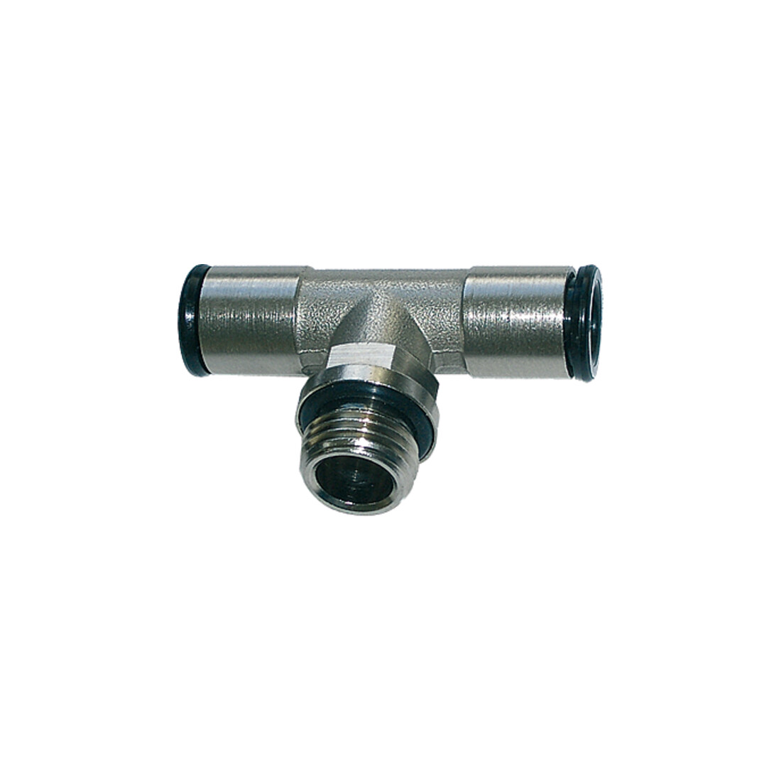 Riegler T-Einschraubverschr. »value line« drehbar G1/4 a., MS vern. Ø8mm