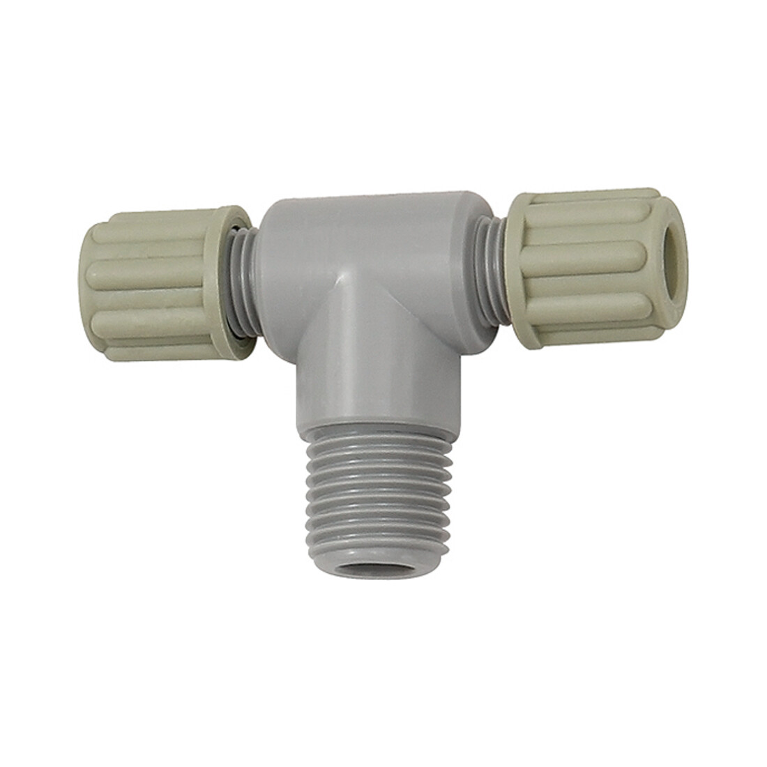 Riegler T-Einschraubverschraubung G 1/8 a., für Schlauch 6/8 mm, PA