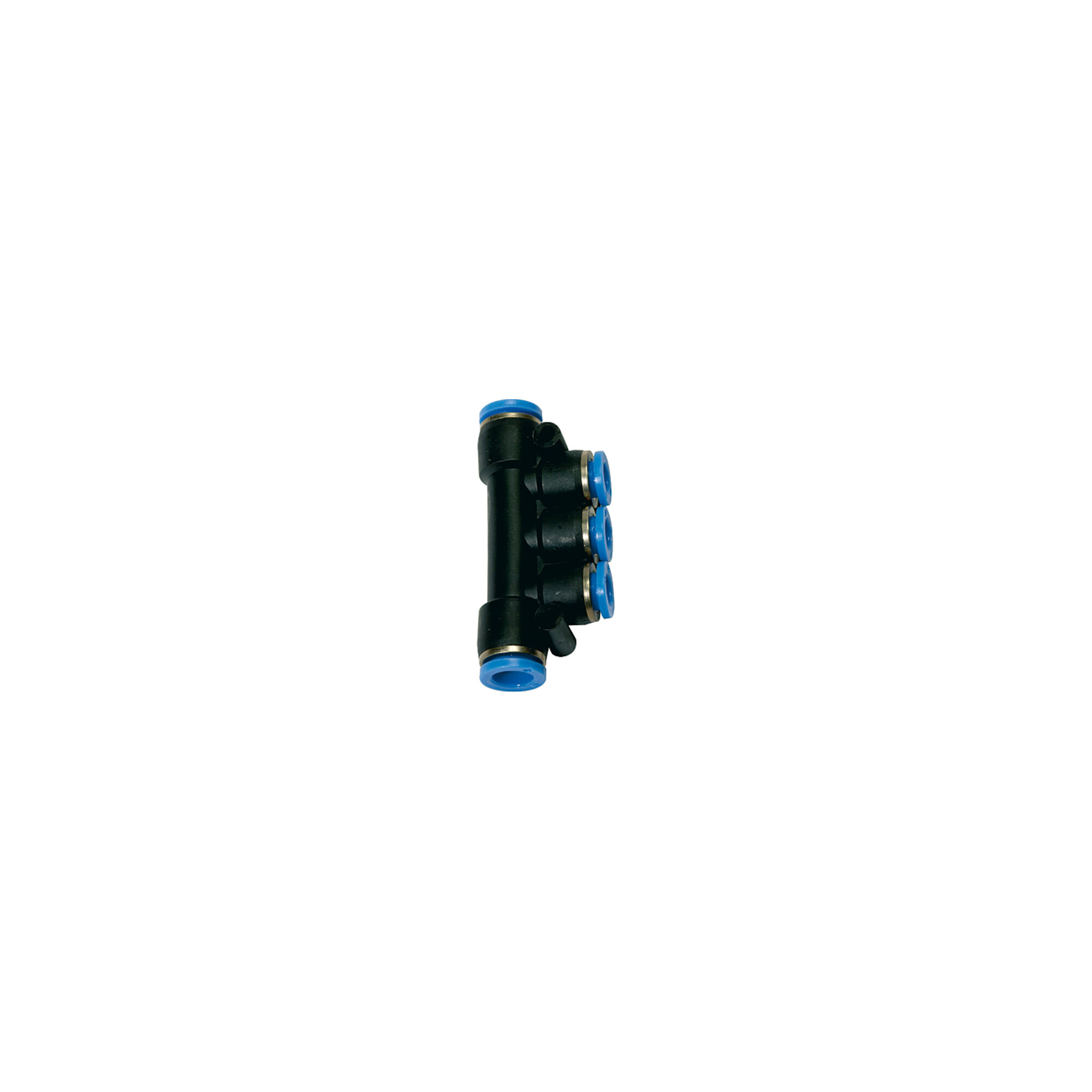Riegler T-Mehrfachverteiler, Steckanschl. »Blaue Serie«, Schl.-Ã ̃ 2x8/3x6