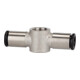 Riegler T-piece, pour raccord creux G 3/8, Ø tuyau 12 mm, MS nickelé