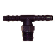 Riegler T-Raccord à visser, R 1/8 a., pour tuyau LW 4 mm, SW 10, PA 6-3