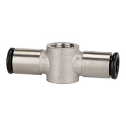 Riegler T-Ringstück, für Hohlschraube G 3/8, Schlauch-Ã˜ 8 mm, MS vern.-1