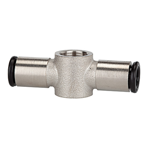 Riegler T-Ringstück, für Hohlschraube M5, Schlauch-Ø 4 mm, MS vern.
