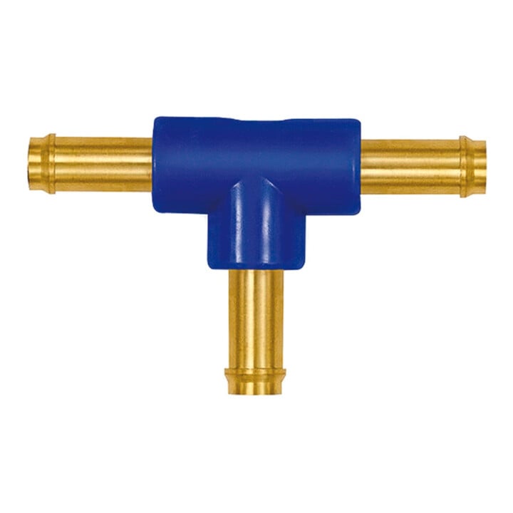Riegler T-Schlauchverbindungsstutzen, für Schlauch LW 3 mm, Messing/POM