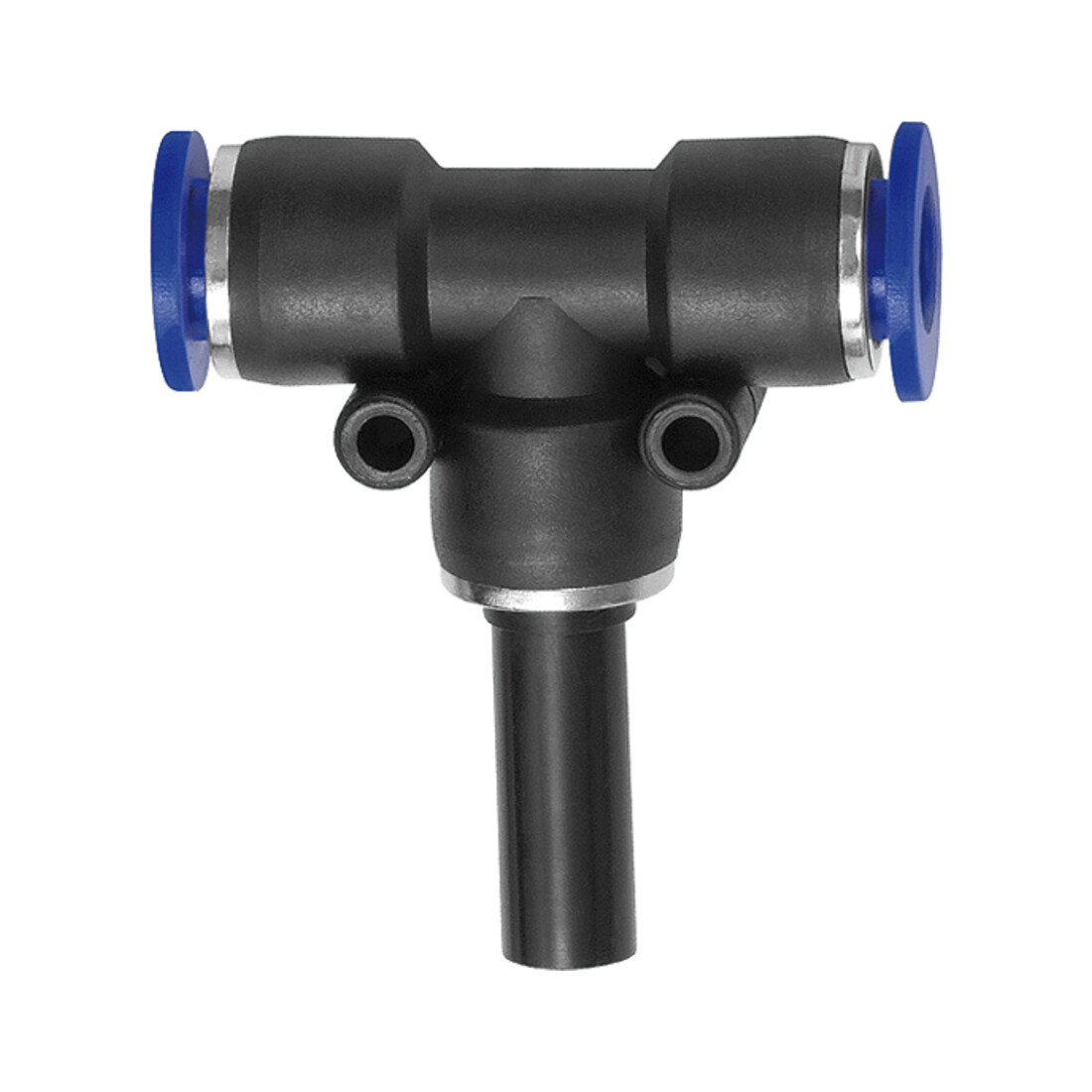 Riegler T-Steckverb., Stecknippel 4 »Blaue Serie«, Schl.-Ø 4