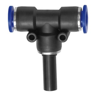 Riegler T-Steckverb., Stecknippel 6 »Blaue Serie«, Schl.-Ã˜ 6