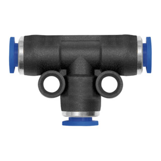 RIEGLER T-Steckverbindung Blaue Serie mini 10 bar, reduzierend