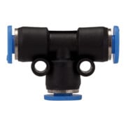 Riegler T-Steckverbindung  »Blaue Serie « mini, red., Schlauch-Außen-Ã˜ 4/3, PGR-43-1