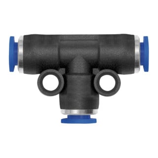 RIEGLER T-Steckverbindung Blaue Serie mini 10 bar, reduzierend
