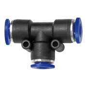 Riegler T-Steckverbindung  »Blaue Serie « reduzierend, Schlauch-Ã˜ 2x12/1x16-1