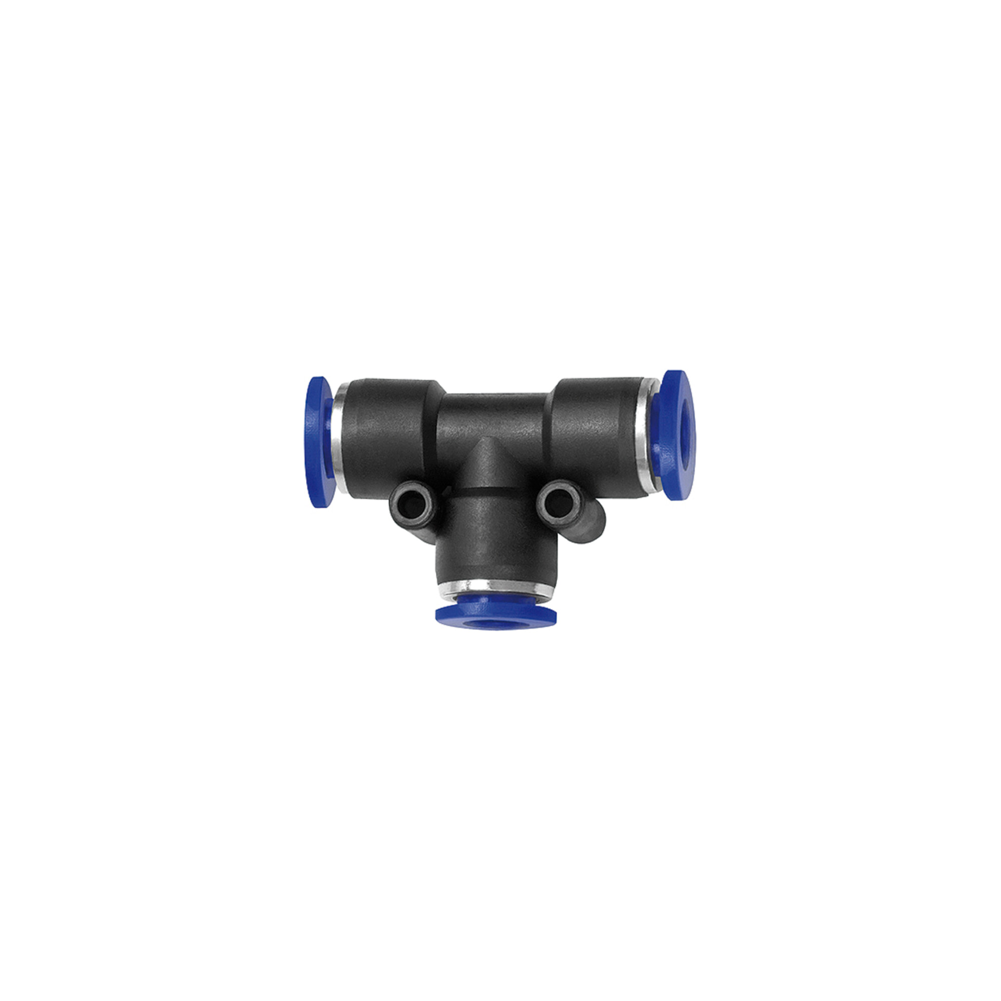 Riegler T-Steckverbindung »Blaue Serie«, reduzierend, Schlauch-Ã ̃ 2x6/1x8
