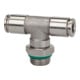Riegler T-Steckverschra., drehbar, G 1/4 a., Schl.-Ã˜ 8, 15bar, ES 1.4404