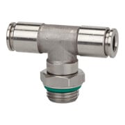 Riegler T-Steckverschra., drehbar, G 1/8 a., Schl.-Ã˜ 8, 15bar, ES 1.4404-1