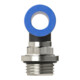 Riegler T-Steckverschraubung »Blaue Serie«, drehbar, G 1/2 außen Ø 16 mm