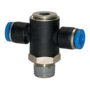 Riegler T-Steckverschraubung »Blaue Serie«, drehbar, R 1/8 außen, Ã˜ 4 mm-1