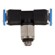 RIEGLER T-Steckverschraubung Blaue Serie mini, drehbar-1