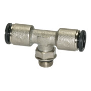 Riegler T-Steckverschraubung »click-clock«, drehbar,G 1/8 a.,Schlauch-Ã˜4
