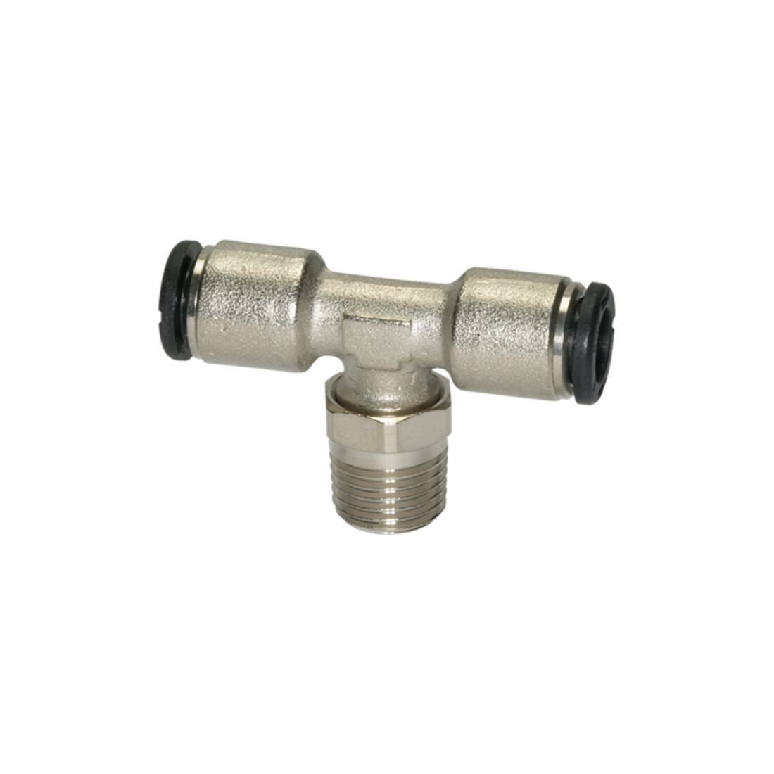 Riegler T-Steckverschraubung »click-clock «, drehbar, R 1/8 außen Ø 4 mm