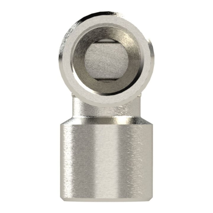 Riegler T-Stück, innen/innen/außen, G/R 3/8, SW 17, Messing vernickelt