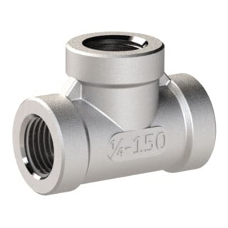 Riegler T-Verteiler, 3 x innen, Rp 1/2, Edelstahl 1.4408