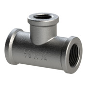 Riegler Té 130, FI/FI/FI, Rp 2, dérivation Rp 3/4, fonte malléable noire-1