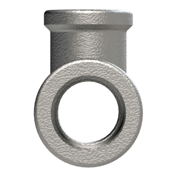 Riegler Té 130, FI/FI/FI, Rp 2, dérivation Rp 3/4, fonte malléable noire