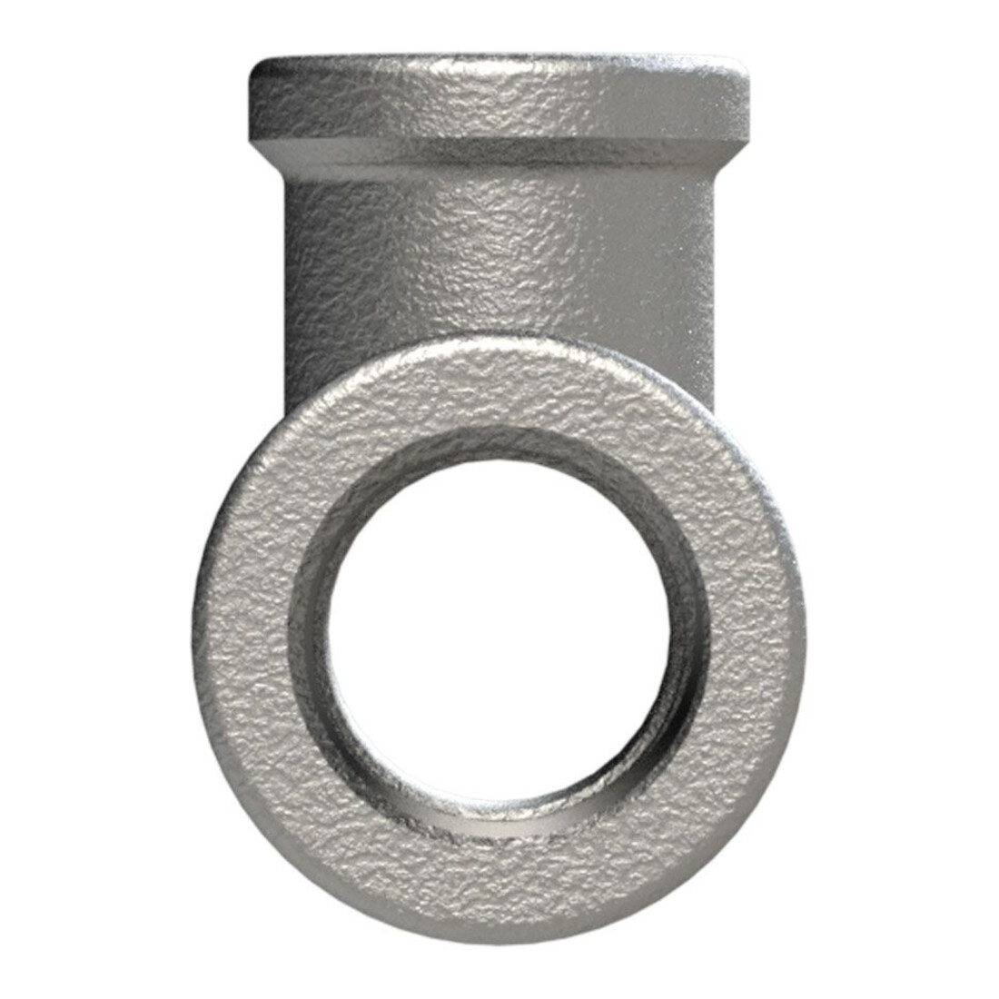 Riegler Té 130, FI/FI/FI, Rp 3, dérivation T Rp 2 1/2, fonte malléable noire
