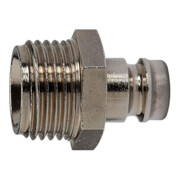 Riegler Temperier-Einstecknippel DN 6 mit Außengewinde, M14x1,5, SW 15-1
