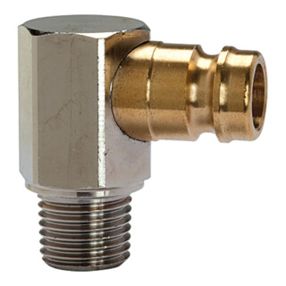Riegler Temperier-Einstecknippel DN 9, 90°, mit Außengewinde, M14x1,5