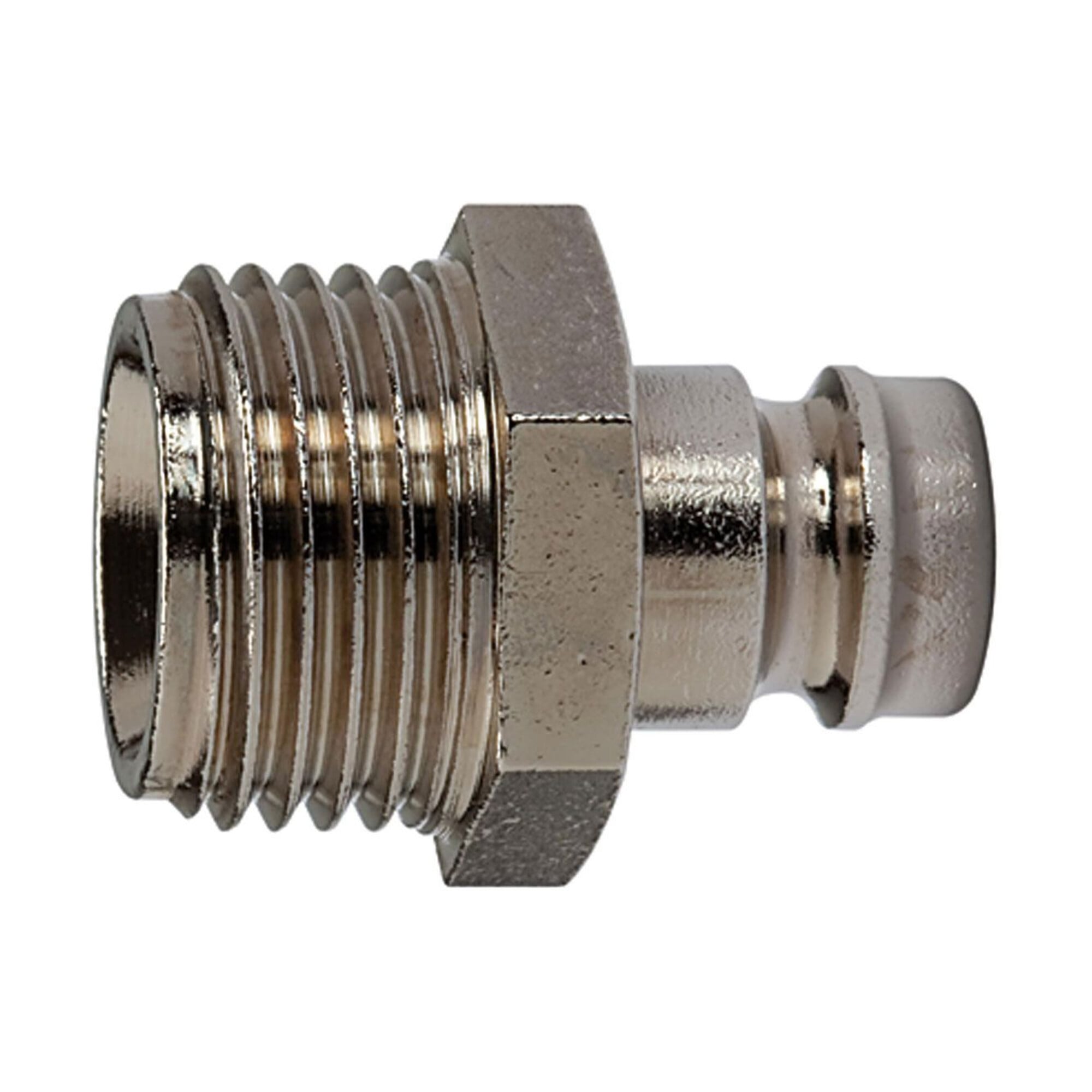 Riegler Temperier-Einstecknippel DN 9 mit Außengewinde, G 1/2, SW 22