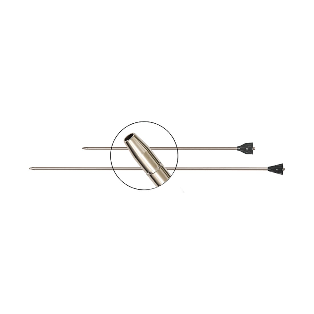 Riegler Tube de rallonge, avec buse standard, 500 mm droit