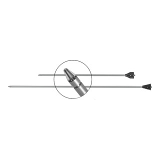 Riegler Tube de rallonge, avec buse Star-Tip, 500 mm droite