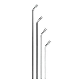 Riegler Tube de rallonge coudé sans buse 300 mm, aluminium